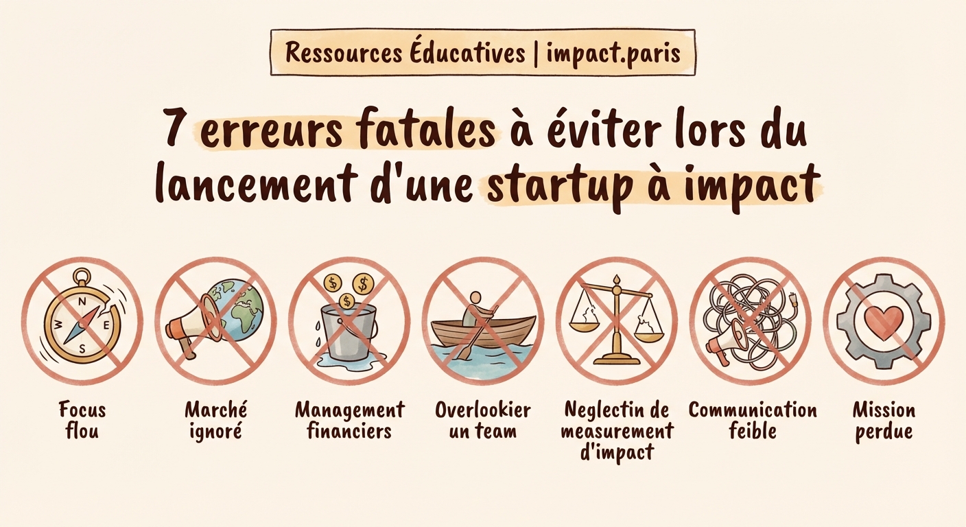 7 erreurs fatales à éviter lors du lancement d'une startup à impact — 1