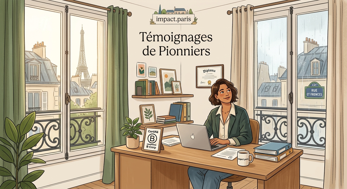 Comment j'ai transformé mon entreprise familiale en B Corp en plein cœur de Paris — 1