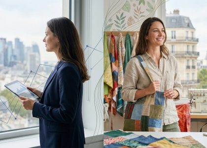 De consultante en finance à fondatrice d'une startup d'upcycling textile : mon parcours de reconversion