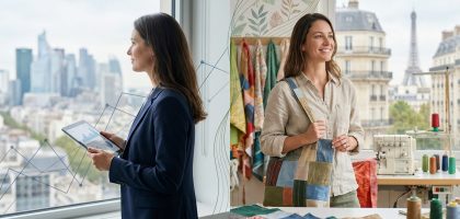 De consultante en finance à fondatrice d'une startup d'upcycling textile : mon parcours de reconversion