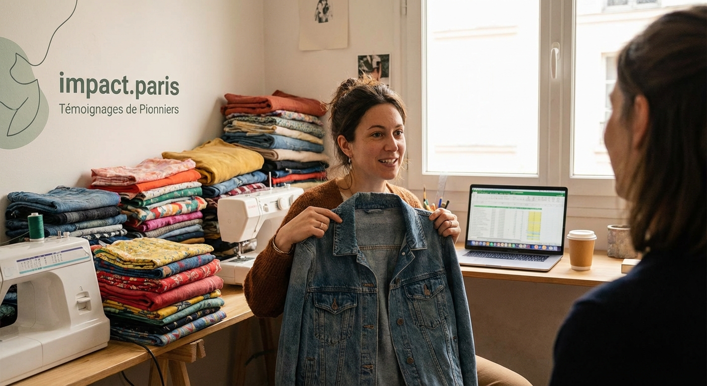De consultante en finance à fondatrice d'une startup d'upcycling textile : mon parcours de reconversion — 2