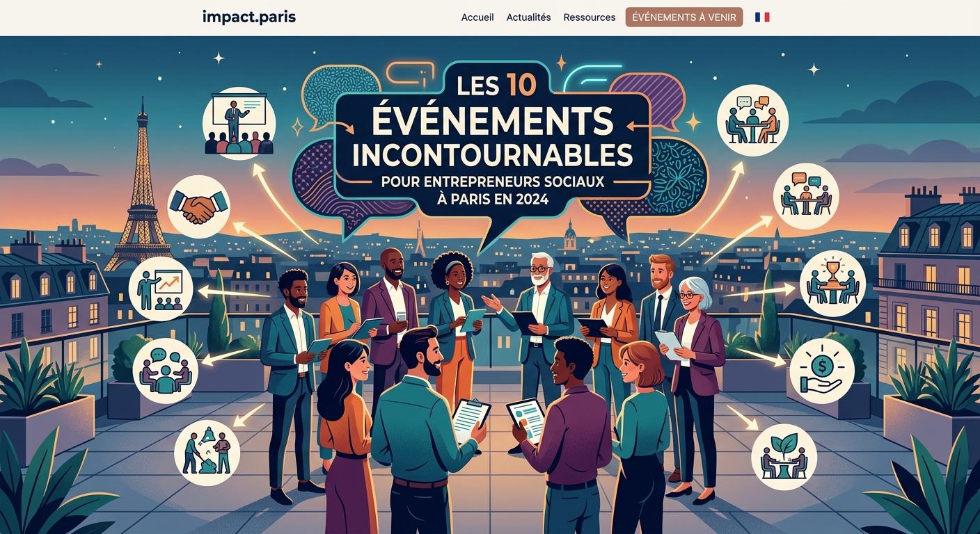 Les 10 événements incontournables pour entrepreneurs sociaux à Paris en 2026 - Illustration 1