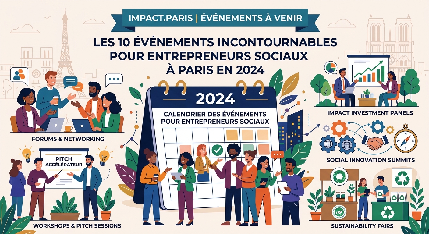 Les 10 événements incontournables pour entrepreneurs sociaux à Paris en 2026 - Illustration 2