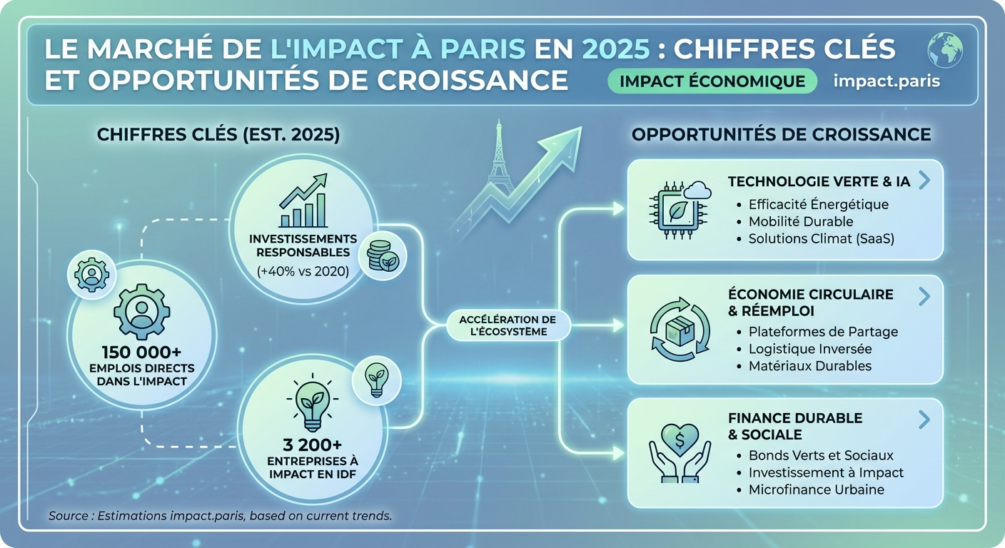 Le marché de l'impact à Paris en 2025 : chiffres clés et opportunités de croissance - Illustration 2