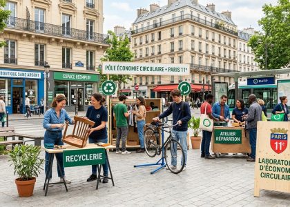 Comment le 11ème arrondissement devient un laboratoire de l'économie circulaire