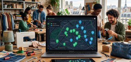 La carte interactive des repair cafés et ateliers d'upcycling à Paris