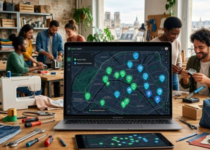 La carte interactive des repair cafés et ateliers d'upcycling à Paris