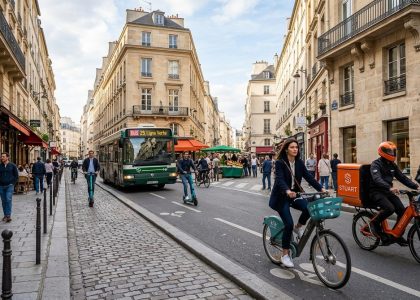 Peut-on vraiment décarboner les transports dans le Marais ?