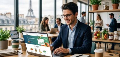 Comment un jeune entrepreneur parisien a lancé une plateforme de commerce équitable locale