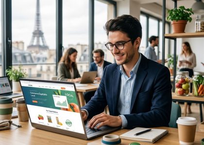 Comment un jeune entrepreneur parisien a lancé une plateforme de commerce équitable locale