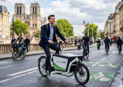 Comment un jeune innovateur parisien a lancé une startup pour la mobilité durable en centre-ville