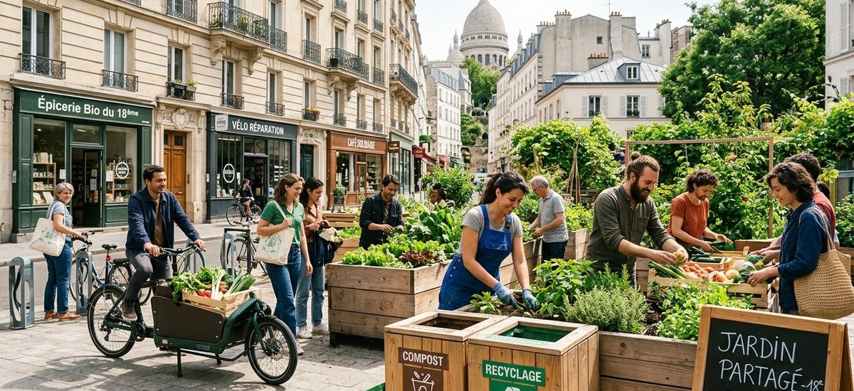 Les acteurs locaux qui transforment le 18ème arrondissement en modèle de durabilité