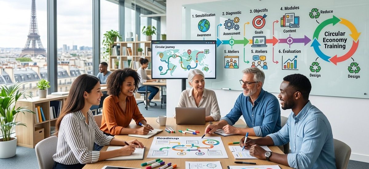 Comment élaborer un plan de formation en économie circulaire pour votre équipe