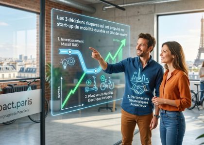 Les 3 décisions risquées qui ont propulsé ma start-up de mobilité durable en tête des ventes