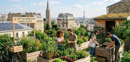 Les initiatives durables émergentes dans le 19ème arrondissement de Paris