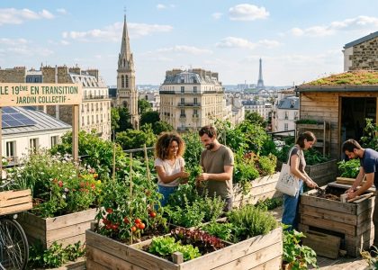 Les initiatives durables émergentes dans le 19ème arrondissement de Paris