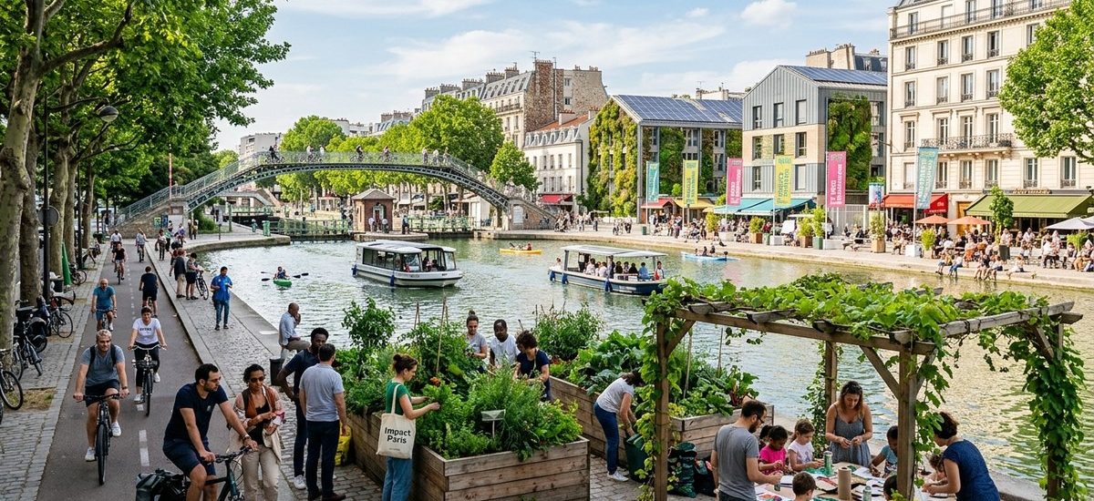 Réinventer le Canal Saint-Martin avec des projets durables et communautaires