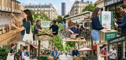 5 initiatives zéro déchet qui fleurissent dans le 15ème arrondissement