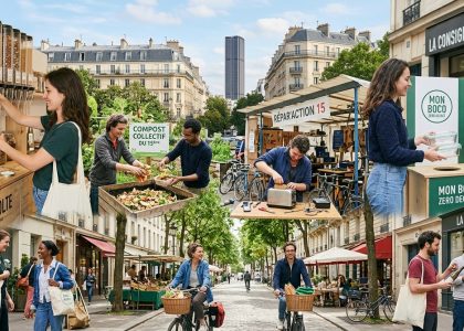 5 initiatives zéro déchet qui fleurissent dans le 15ème arrondissement