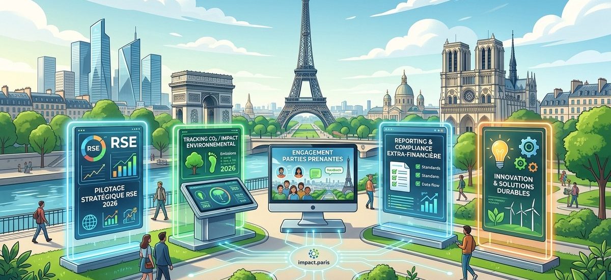 5 outils numériques pour piloter votre stratégie RSE en 2026