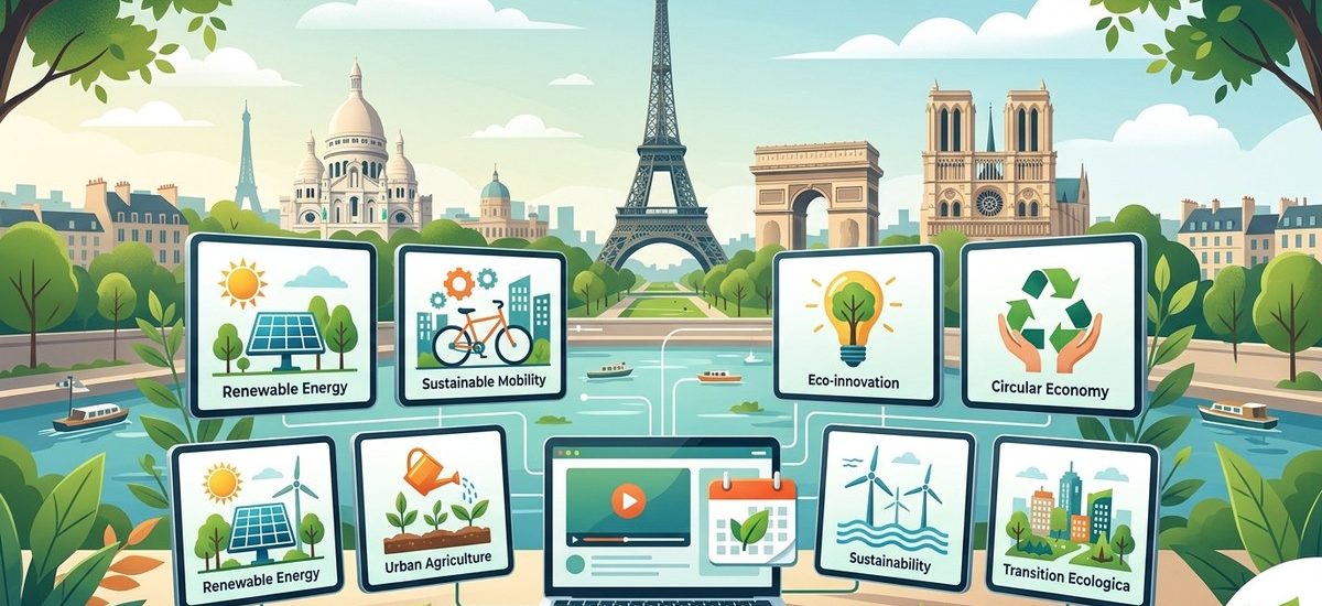 7 webinaires gratuits pour maîtriser les enjeux de la transition écologique à Paris