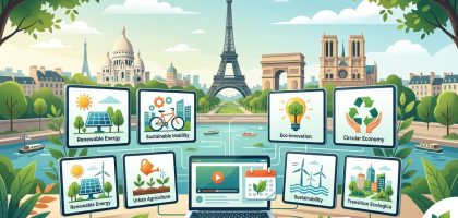 7 webinaires gratuits pour maîtriser les enjeux de la transition écologique à Paris