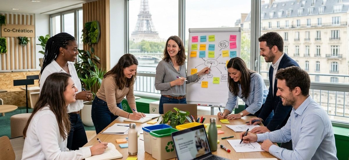 Comment organiser un atelier de co-création pour innover durablement à Paris