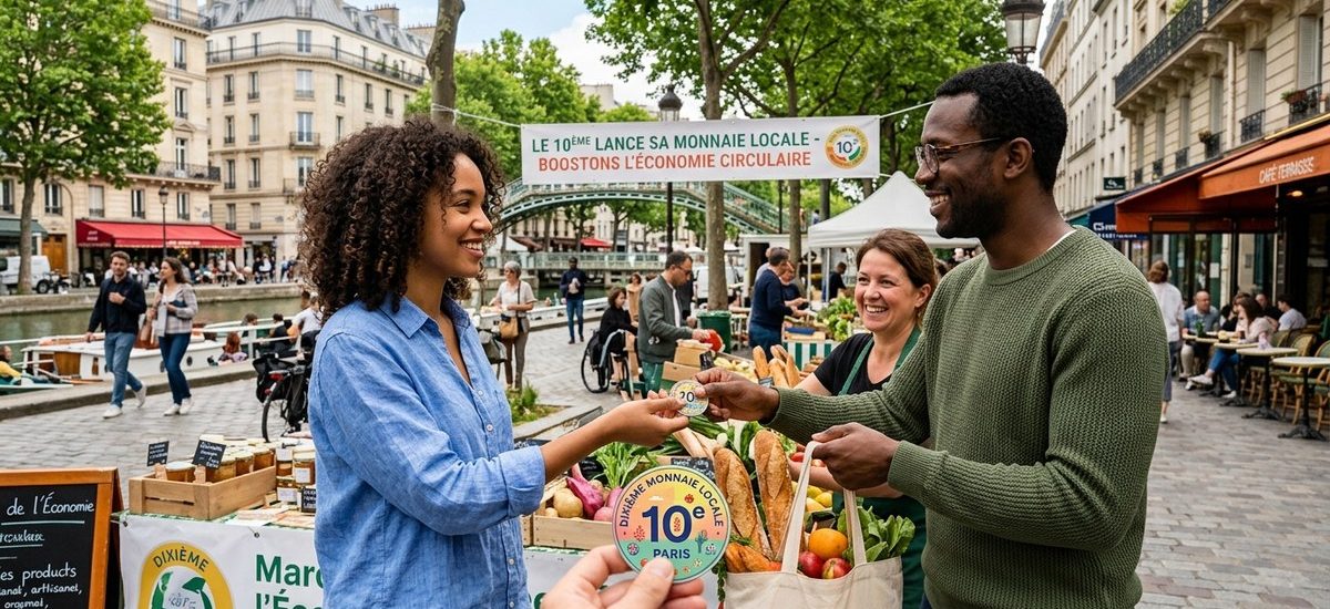 Le 10ème arrondissement lance sa monnaie locale pour dynamiser l'économie circulaire