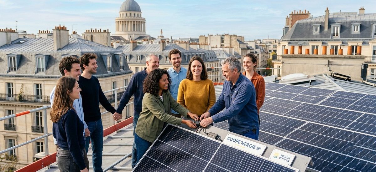 Le 6ème arrondissement lance une coopérative d'énergie solaire citoyenne en 2026