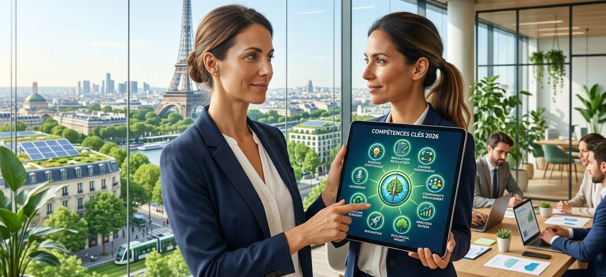 Les 10 compétences clés pour un manager de la transition écologique en 2026