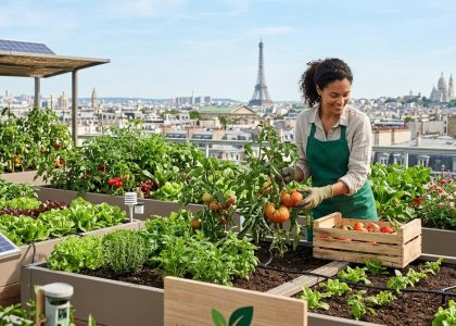Les 4 secrets d'une startup parisienne qui a transformé les toits en potagers urbains rentables