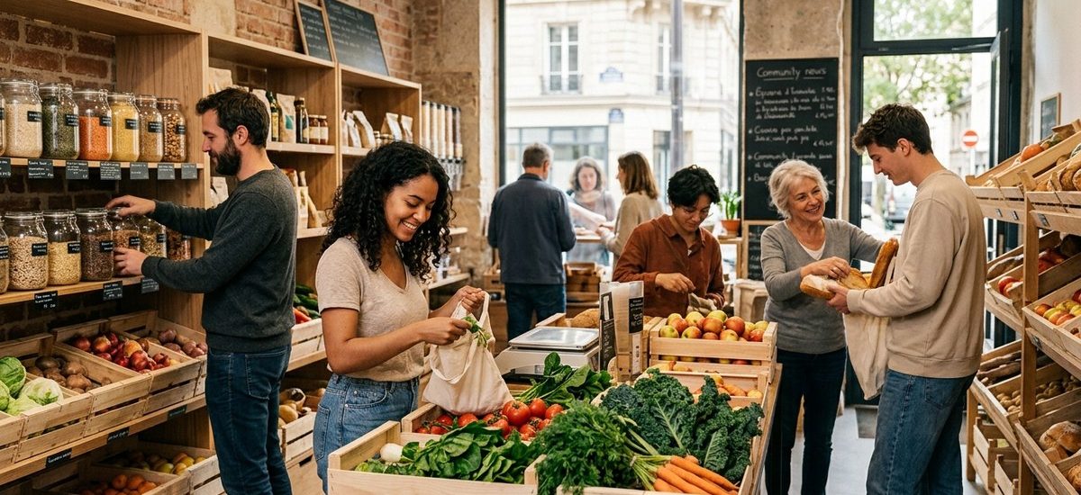 5 épiceries participatives qui réinventent l'alimentation durable à Paris
