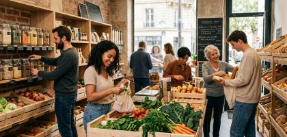5 épiceries participatives qui réinventent l'alimentation durable à Paris