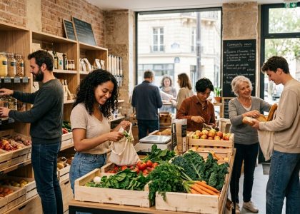 5 épiceries participatives qui réinventent l'alimentation durable à Paris