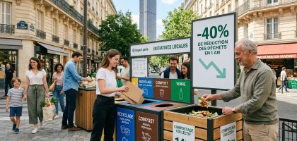 Comment les résidents du 14ème arrondissement ont réduit leurs déchets de 40% en un an