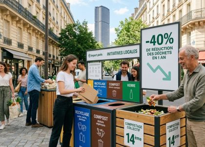 Comment les résidents du 14ème arrondissement ont réduit leurs déchets de 40% en un an