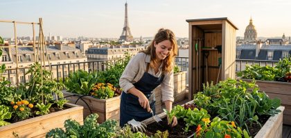 Pourquoi j'ai troqué mon poste de chef de projet marketing contre une ferme urbaine en rooftop parisien